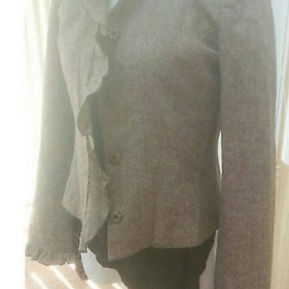 TO THE MAX BCBG CAPPUCCINO WOOL JACKET s - Picture 4 of 4